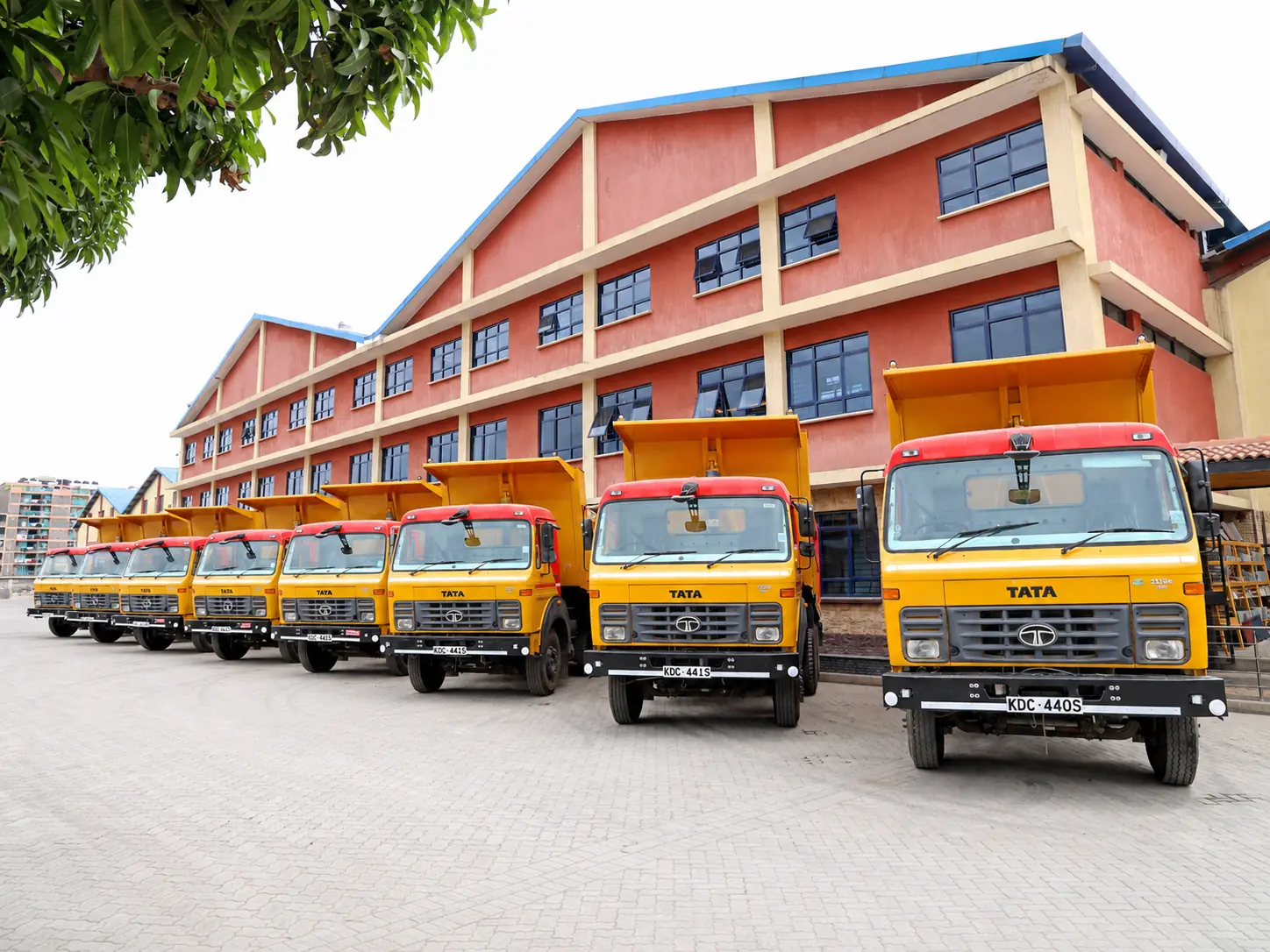 Deliver — ready for site stage of the Kenya Builders material journey